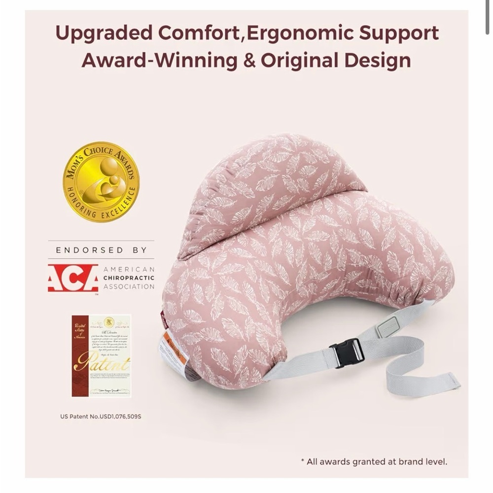 Momcozy breastfeeding pillow + arm pillow